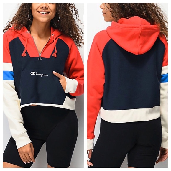Champion Tops - NWT Champion cropped hoodie
